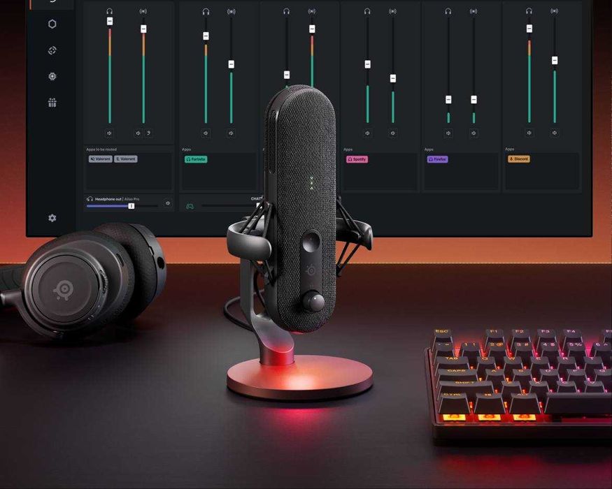 Микрофон SteelSeries Alias: Premium Gaming Microphone