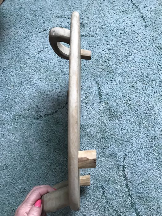 Френски стар поднос за мезета тава теракота Tallec