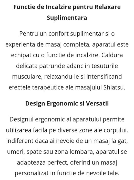 Aparat de masaj cervical