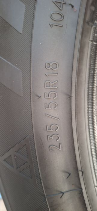 Шины летние б.у 235/55/18