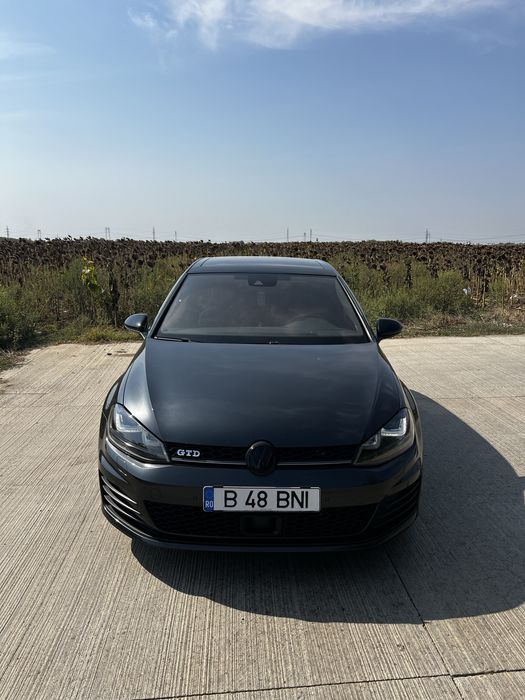 Volkswagen Golf 7 GTD, full piele, trapa, distronic