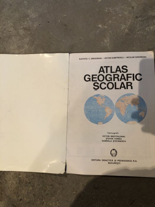 Atlas geografic scolar