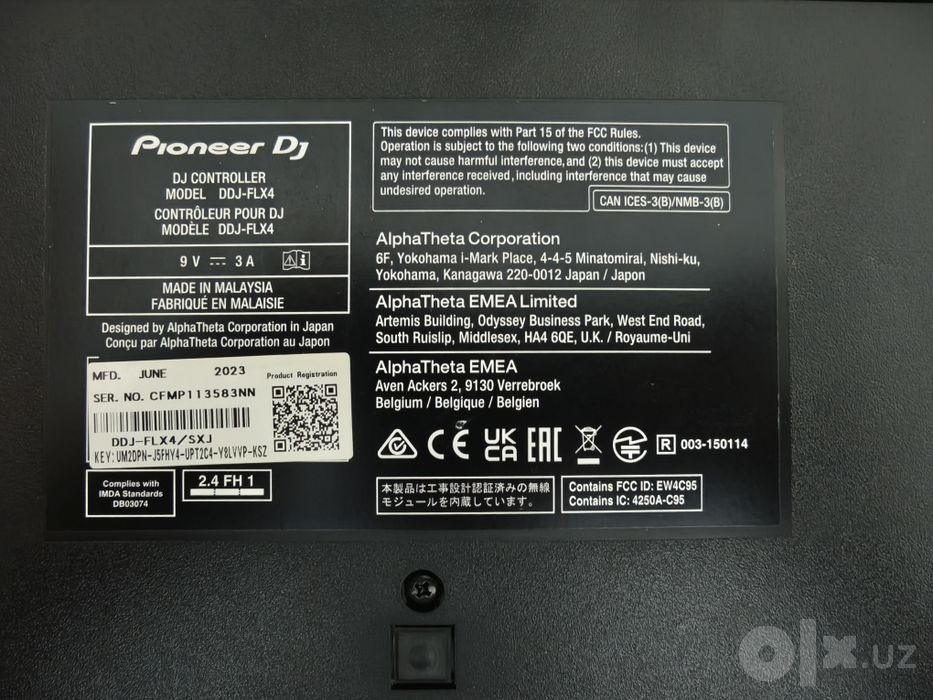 Pioneer DDJ FLX-4 в ИДЕАЛЬНОМ состоянии