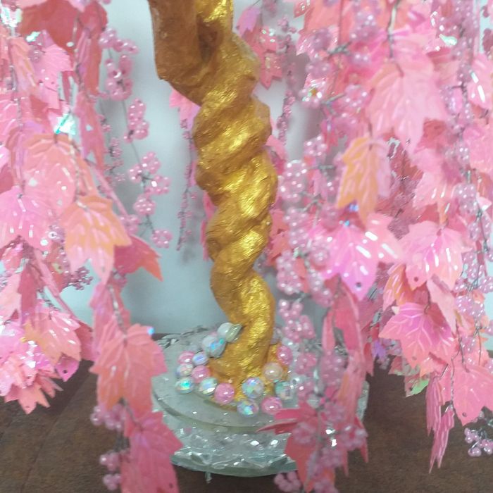 Деревья из бисера