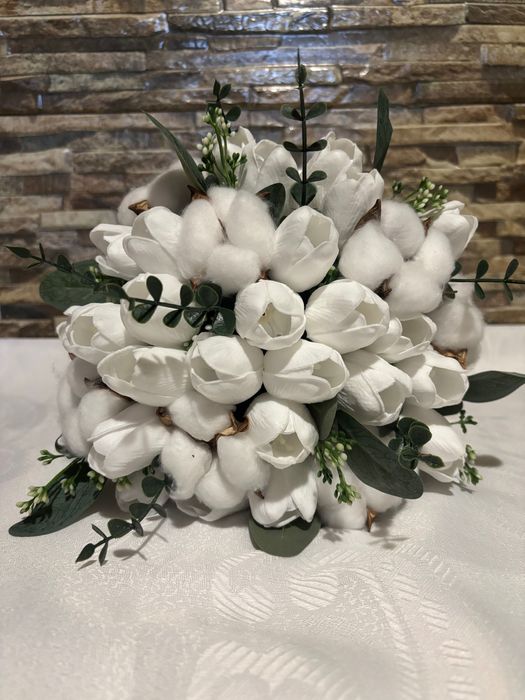 Buchete mireasă flori artificiale