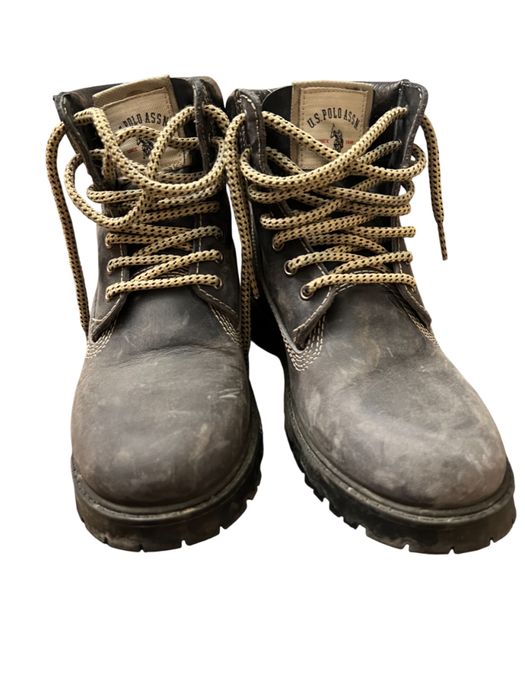 Ботинки US Polo Assn с шипами синие