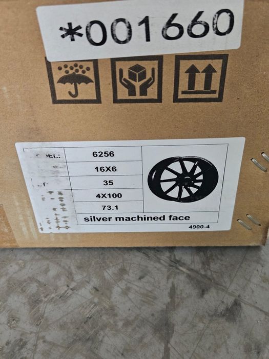 Новые диски на R16 4*100 Vossen