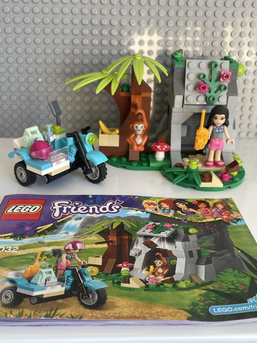 LEGO Friends 41032- Мотоциклет за първа помощ в джунглата