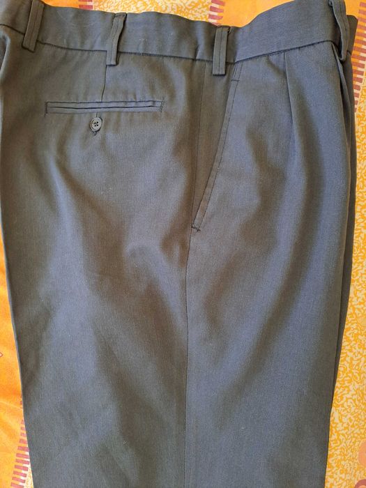 Мъжки тъмносив широк панталон нов размер L