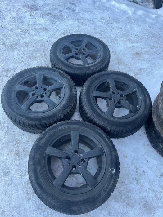 Продам езину вместе с дисками 185/65/14