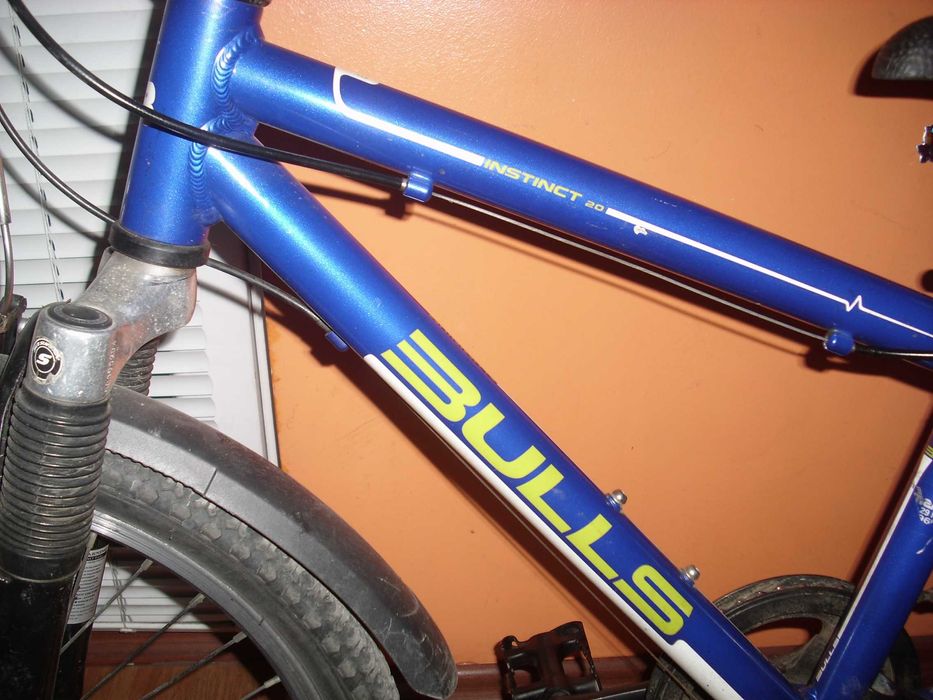 20" BULLS ЛЕК АЛУМИНИЕВ  детски велосипед,колело с скорости.Промо цена