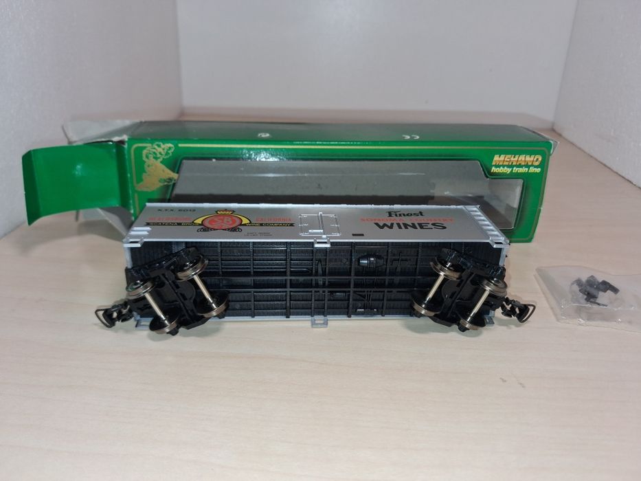 Vagon acoperit mehano trenulet electric scara H0