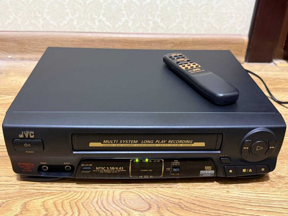 Видеомагнитофон JVC HR-P52A. Made In Japan! [Новый]