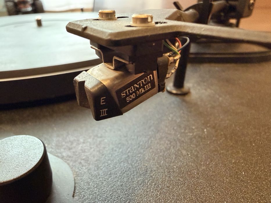 Pickup Thorens TD 280 Mk IV 4 doza Stanton 500 mk3 pick-up turntable