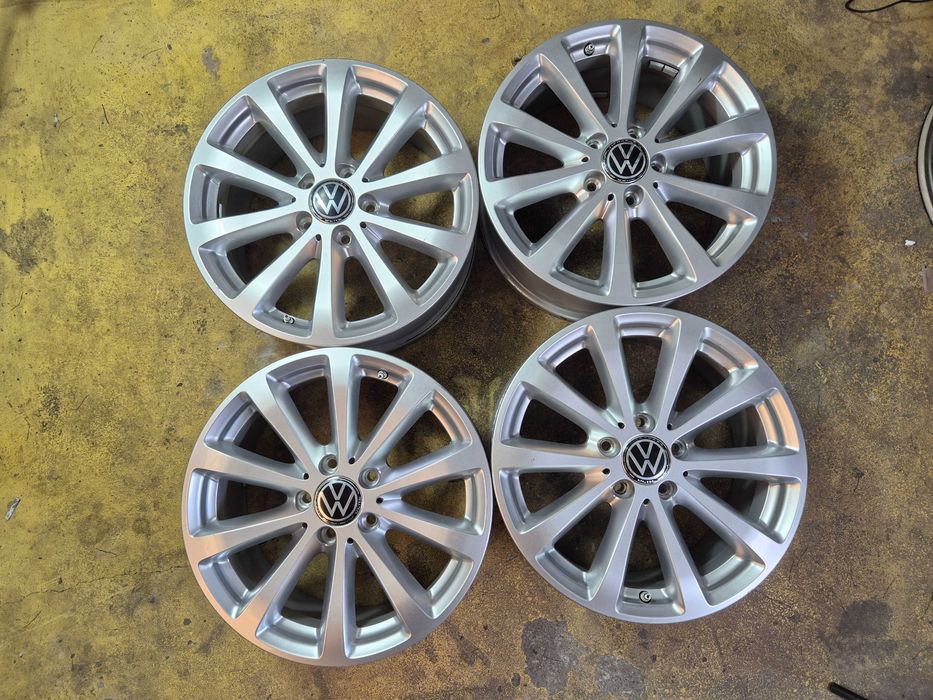 4 Jante Aliaj 5x112 17'' 7.5J ET 40 - VW Golf Passat Touran Sharan Caddy Tiguan / Skoda Octavia Superb Yeti Karoq Kodiaq AUDI SEAT