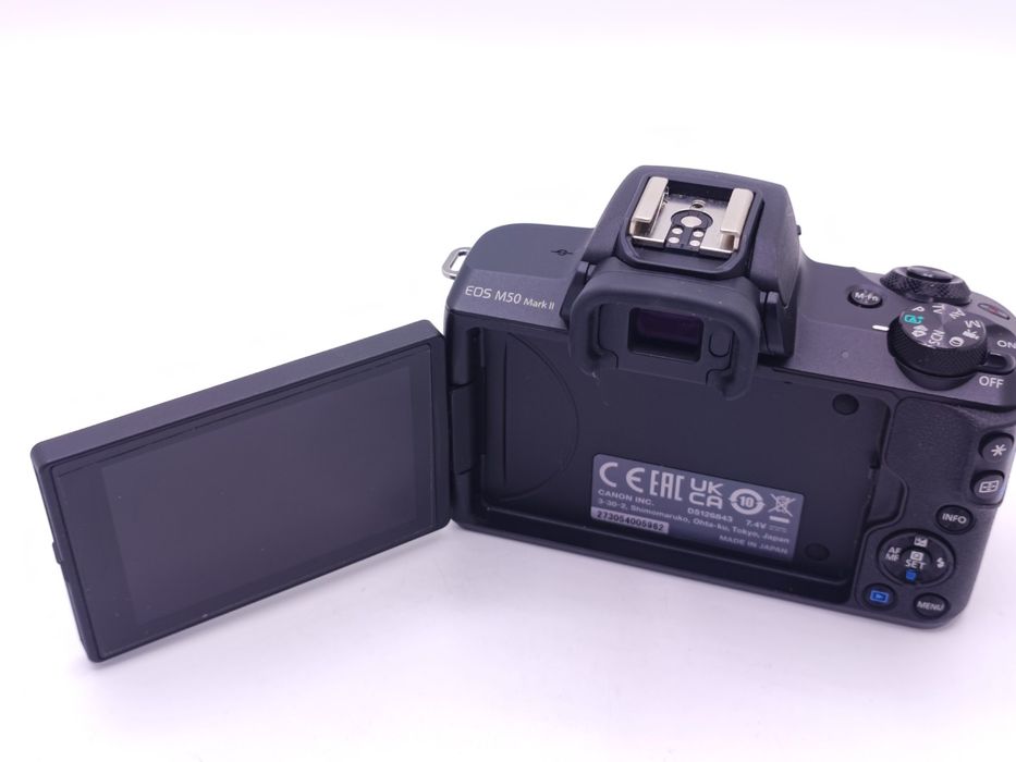 Aparat foto mirrorless Canon EOS M50 II, Garantie 24 luni | #D89159