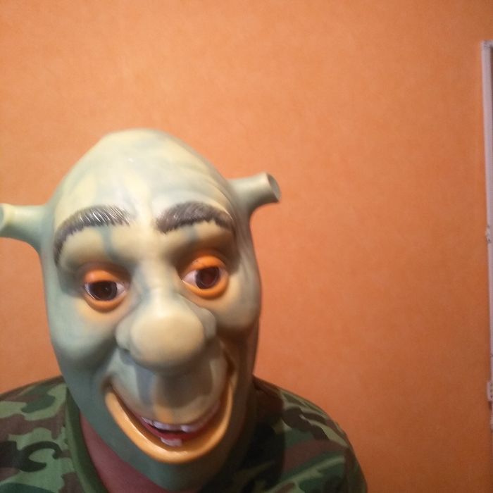 Шрэк маска Сумоист