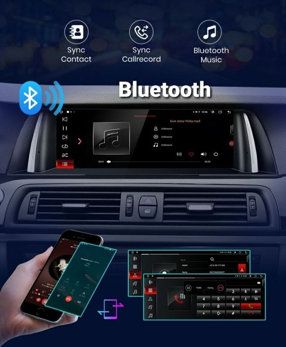 Navigatie Android dedicata BMW Seria 5 F10, F11 (2011-2016)
