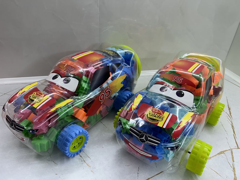 Машина конструктор+пазл=2000тг