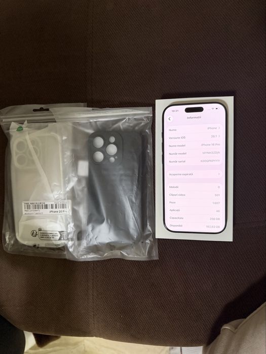 Vand iphone 16pro stare foarte buna