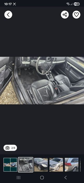 Capota  bara far aripa stop haion cutie Opel Vectra C Facelift