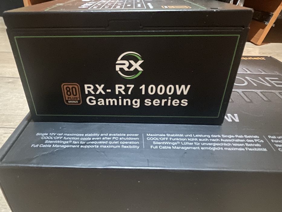 Блок питания 1000W RX-R7 (80 PLUS Bronze)