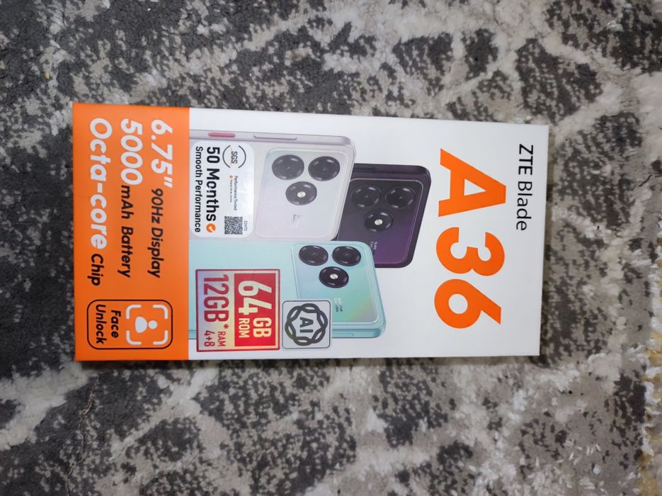 ZTE бюджетный телефон