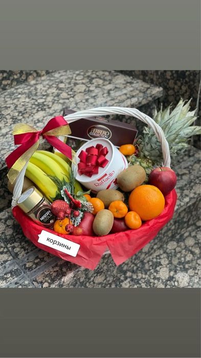 Съедобные корзины