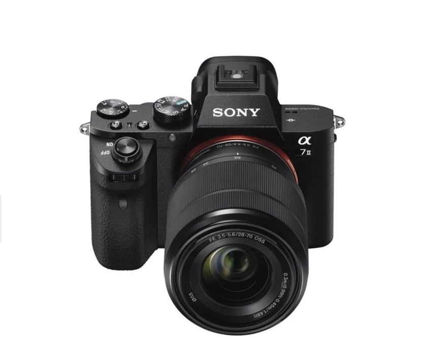 Sony A7 II Aparat Foto Mirrorless 24MP Full Frame Kit cu Obiectiv 28-70 F/3.5-5.6 OSS