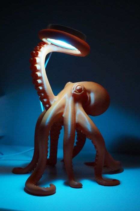 Lampa Octopus 3D Print