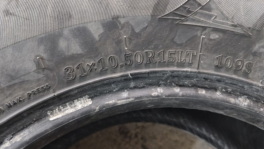 Продам резину на сезон