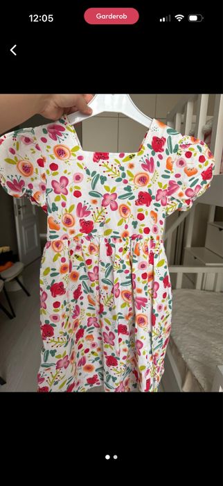 Два платья из хлопка 116 см