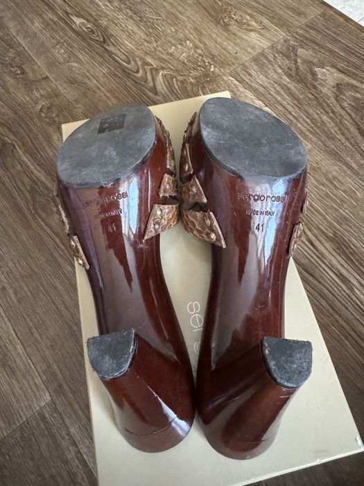 Обувки с ток Sergio Rossi