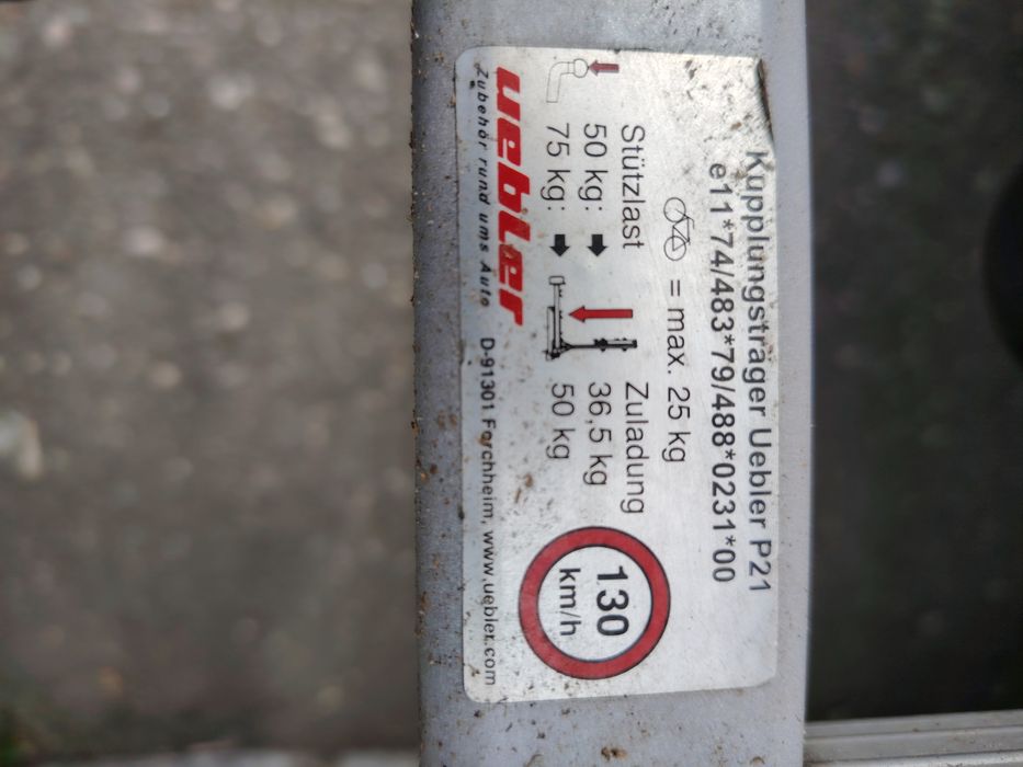 Suport 2 biciclete aluminiu