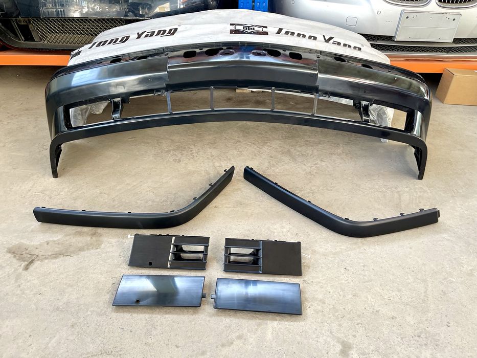 Передний бампер на BMW E34 БМВ Е34