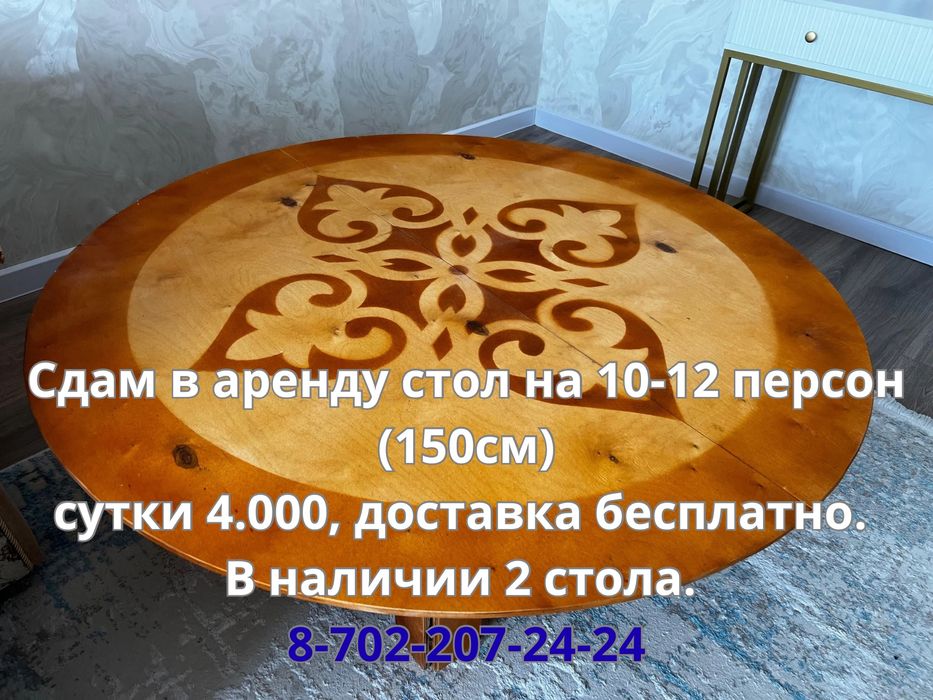 Аренда круглых столов