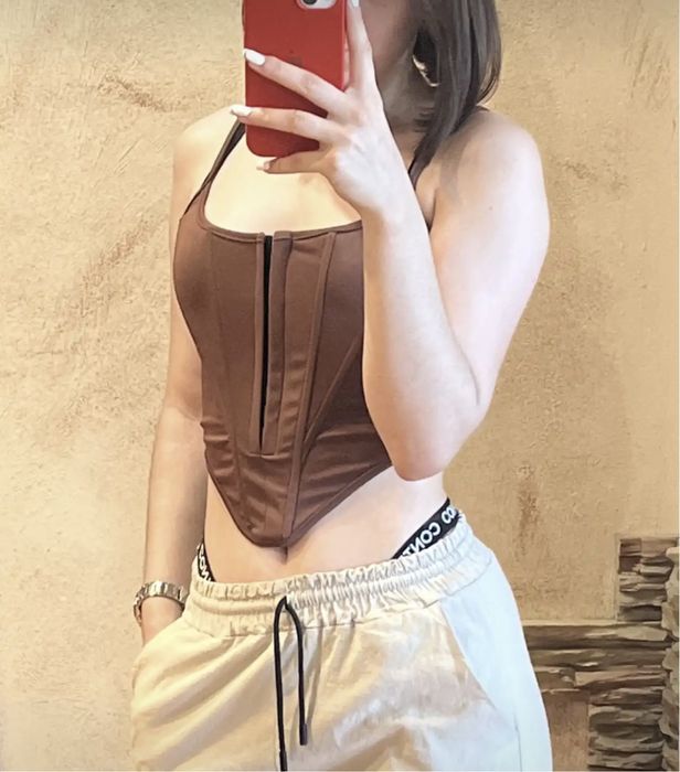 Базовый корсетный топ р. 44-46
