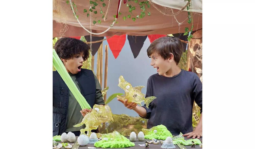 Огромен череп Zuru с дино смашър яйца Smashers Dino Island яйце