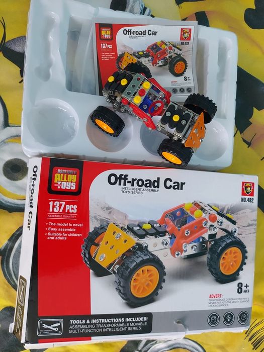 Лего количка за сглобяване