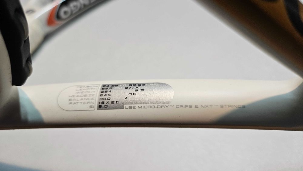 Rachetă de tenis Wilson ncourt, ARTENGO  820 flex fiber Light