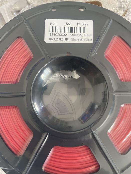 Filament PLA + Plus - Negru, Alb, Gri, Colorate