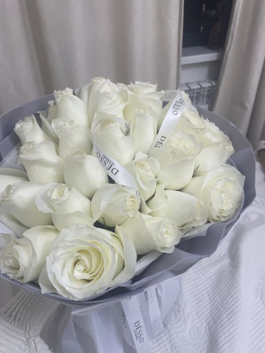Букет от desso!! белые розы 29