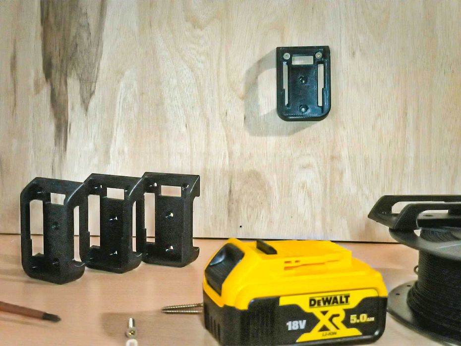 Стойка за батерия DeWALT/ Държач за батерия с едно гнездо