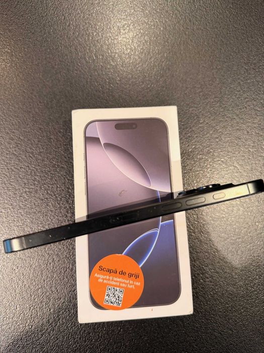 iPhone 16 Pro Max – 512GB – Black Titanium – Full box