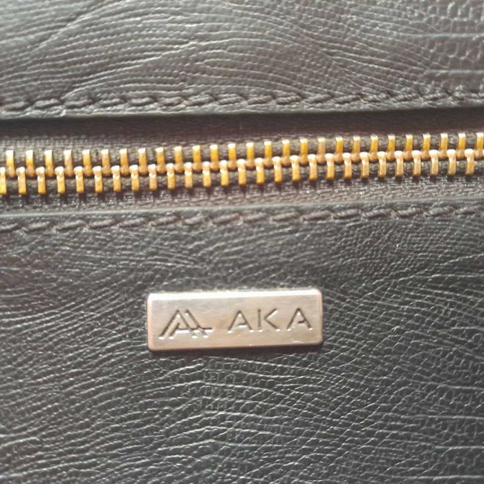 AKA кожаная барсетка портмоне / Made in Turkiye