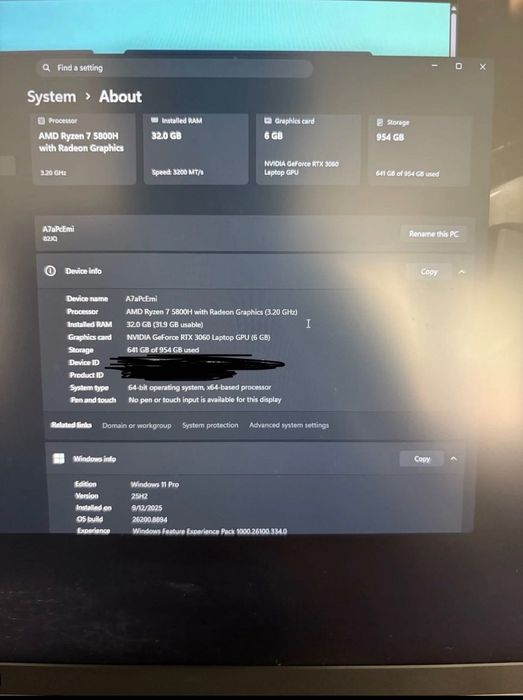 Lenovo Legion 5 Pro 16ACH6H