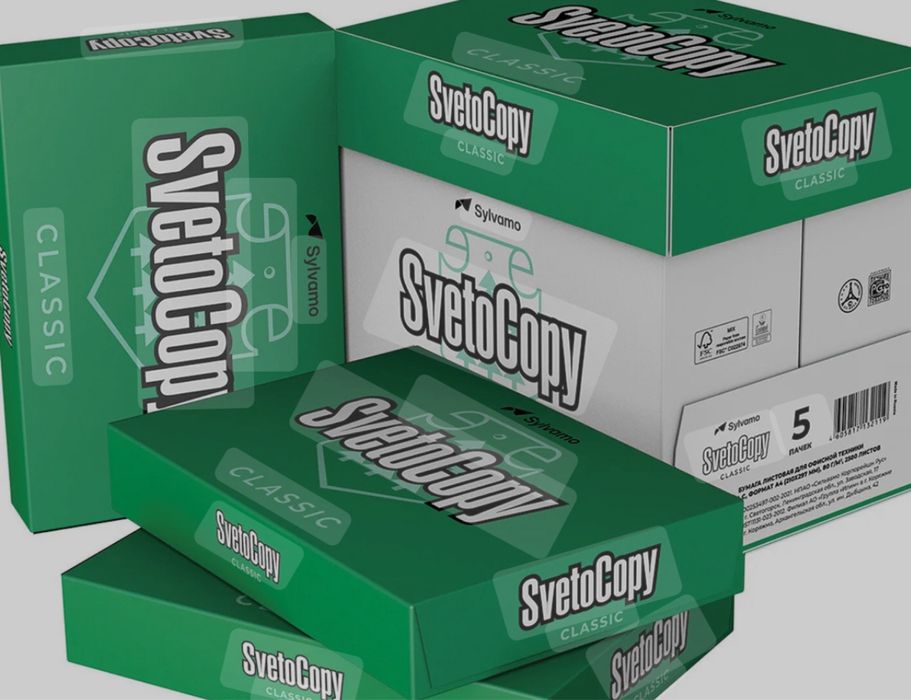 А4 белая бумага, SvetoCopy