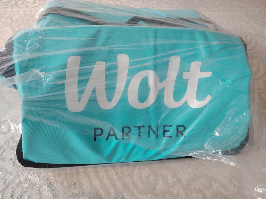 Сумка термо Wolt новый