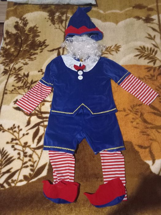 Костюм гнома на прокат.7-8лет