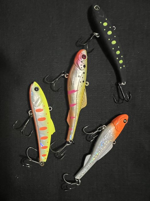 Вибы, приманки для зимней ловли судака